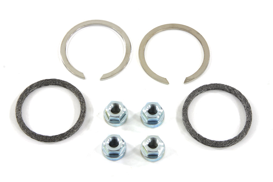 HARLEY V-Twin Auspuffkrümmerdichtung passend für 1984-2017 FXST, 1986-2017 FLST, 1991-2017 FXD, ab 1984