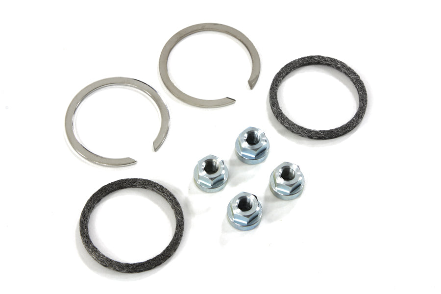 HARLEY V-Twin Auspuffkrümmerdichtung passend für 1984-2017 FXST, 1986-2017 FLST, 1991-2017 FXD, ab 1984