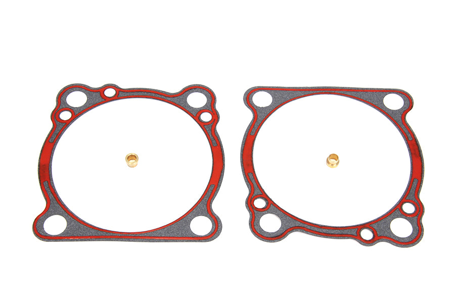 HARLEY V-Twin Zylinderfußdichtungssatz Passend für 1984-1998 FXST, 1986-1998 FLST, 1991-1998 FXD, 19