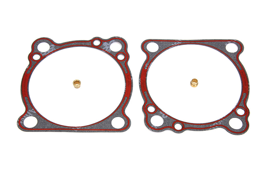HARLEY V-Twin Zylinderfußdichtungssatz Passend für 1984-1998 FXST, 1986-1998 FLST, 1991-1998 FXD, 19