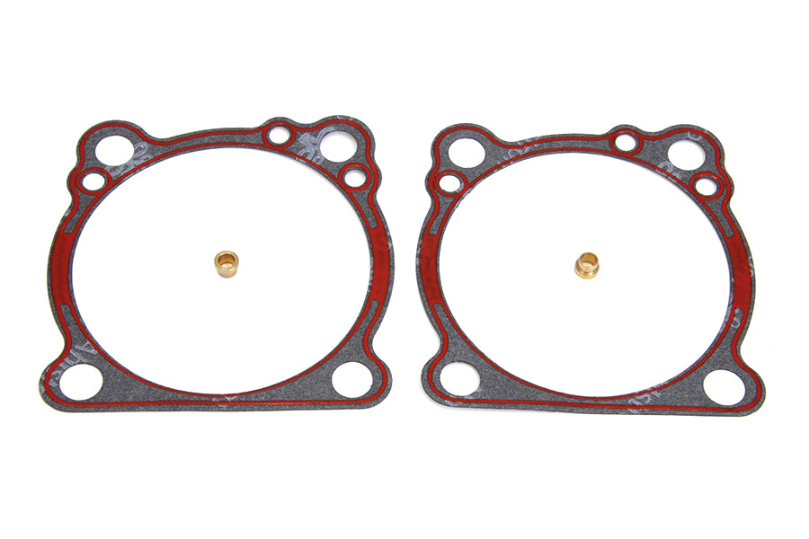 HARLEY V-Twin Zylinderfußdichtungssatz Passend für 1984-1998 FXST, 1986-1998 FLST, 1991-1998 FXD, 19