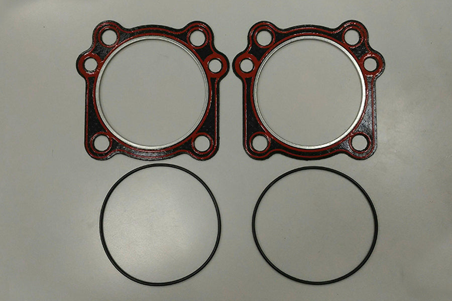 HARLEY V-Twin Zylinderkopfdichtungssatz Passend für 1999-2017 FXST,   1999-2017 FLST,   1999-2016 FLT,   199