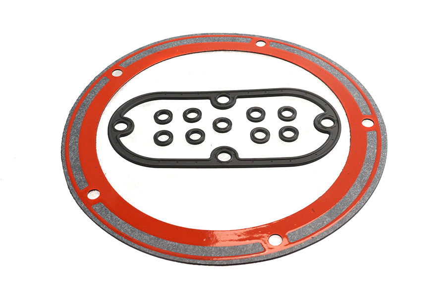 HARLEY James Primärinspektions- und Derby-Deckeldichtungssatz Passend für 1999-2006 FXST, 1999-2006 FLST,