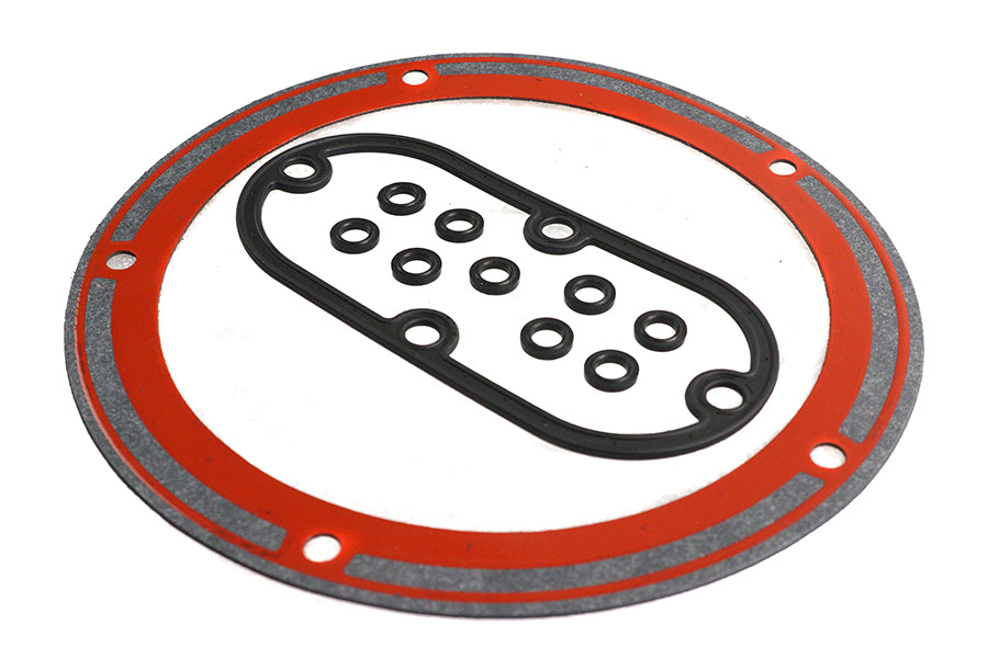 HARLEY James Primärinspektions- und Derby-Deckeldichtungssatz Passend für 1999-2006 FXST, 1999-2006 FLST,