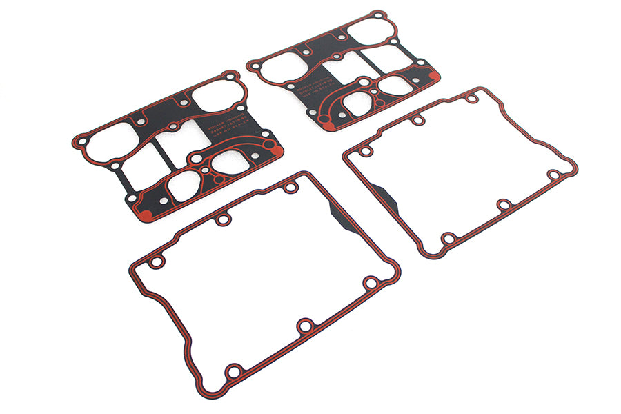 HARLEY Twin Cam Rockerbox-Dichtungssatz passend für 1999-2017 FLST, 1999-2017 FXST, 1999-2017 FXD, 1999