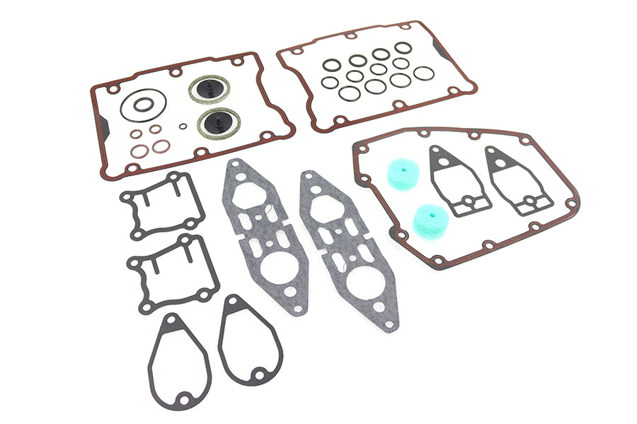HARLEY James Cam Change Dichtungs- und Dichtring-Kit Passend für 1999-2016 FLT, 1999-2017 FLST, 1999-2017 FXST,