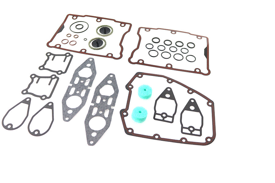 HARLEY James Cam Change Dichtungs- und Dichtring-Kit Passend für 1999-2016 FLT, 1999-2017 FLST, 1999-2017 FXST,