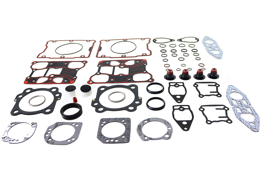 HARLEY TC-88/96 Gary Bang Dichtungssatz für oberen Motor passend für 1999-2004 FXST, 1999-2004 FLST, 1999-2004 FLT,
