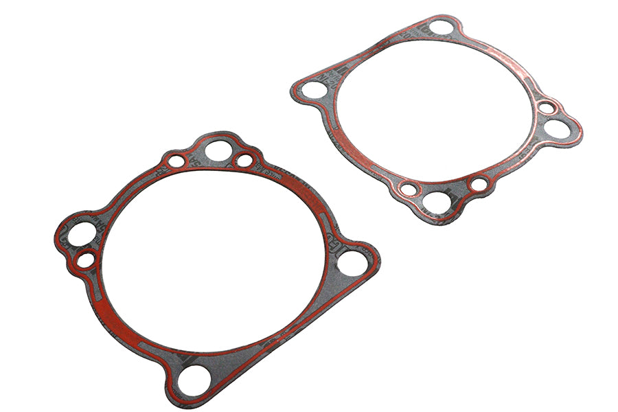 HARLEY V-Twin Zylinderfußdichtungssatz passend für 1984-1998 FXST, 1984-1998 FLT, 1991-1998 FXD, 1984