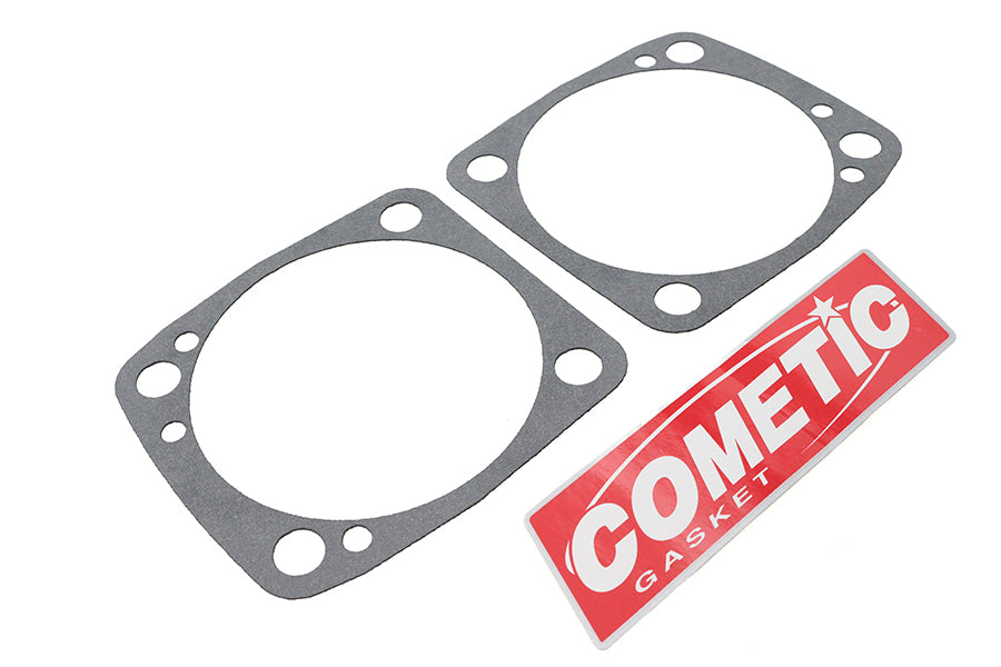 HARLEY 3-5/8 Zoll Zylinderfußdichtsatz Faser passend für 1984–1998 FXST, 1986–1998 FLST, 1991–1998