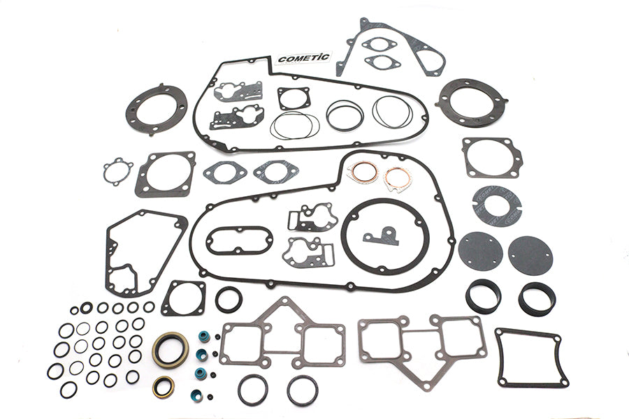 HARLEY Ultima Kompletter Shovelhead Motor Dichtsatz Passend für 1982-1983 FXR, 1980-1983 FLT,