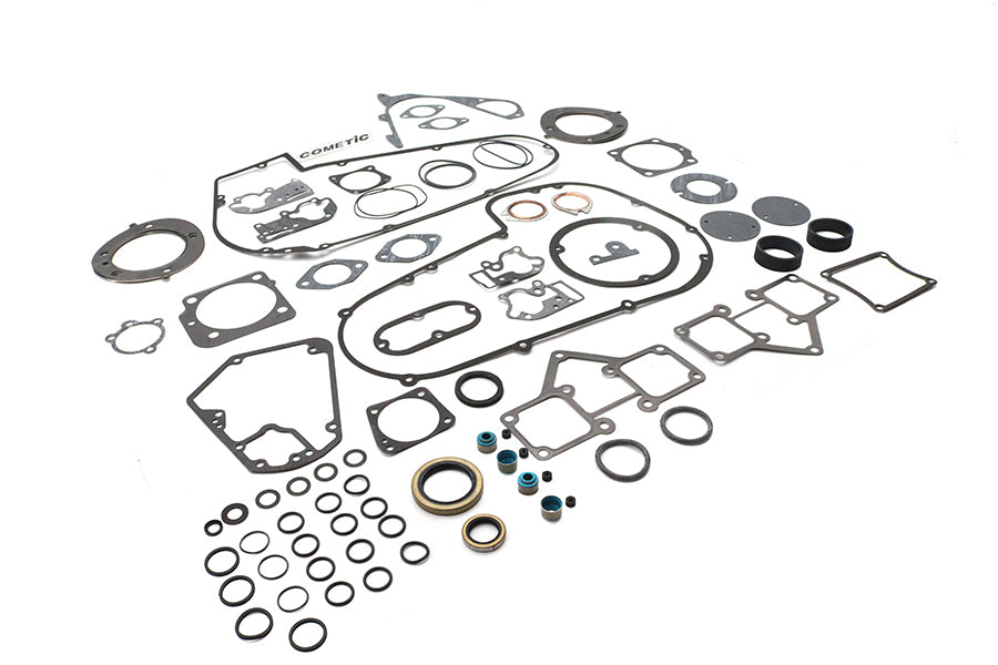 HARLEY Ultima Kompletter Shovelhead Motor Dichtsatz Passend für 1982-1983 FXR, 1980-1983 FLT,