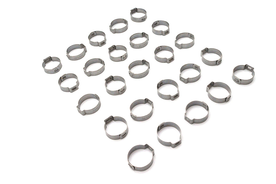 HARLEY Oil Hose Clamp for 13/26 inch Drain Hose Fits 0-  Custom, application for 13/16 drain hose"