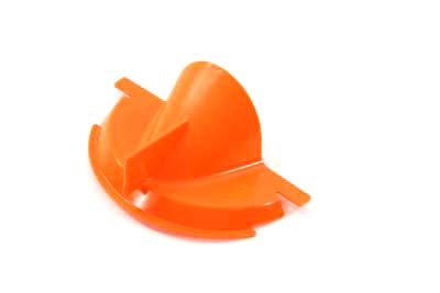 HARLEY OE Primäröl-Einfülltrichter Orange Passt für 2007-2018 FXST, 2007-2018 FLST, 2006-2017 FXD,