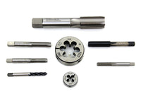 HARLEY Die Tool and Tap Set fits 1936-1948 W,   1929-1952 WL,   1930-1936 VL,   1930-1973 G,   1937-1948 UL,   1936-1952 EL,   1941-1984 FL,   1971-1