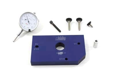 HARLEY Jims Flywheel Runout Gauge Tool fits 1970-1984 FL,   1971-1984 FX,   1979-UP FLT,   1979-UP FLT,   1982-1994 FXR,   1982-1994 FXR,   1984-2017