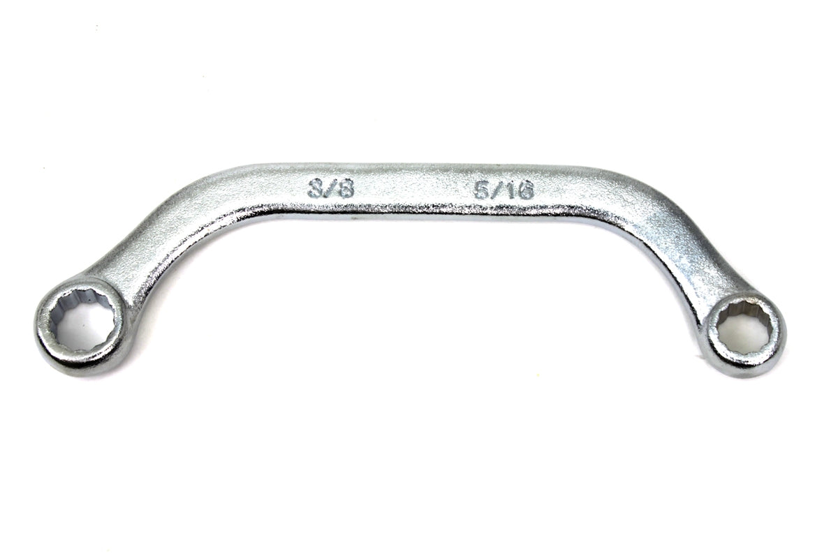 HARLEY Chrome-Steckschlüssel ZollS Zoll Schlüssel 5/16 Zoll und 3/8 Zoll Passend für 0- Alle, Modelle