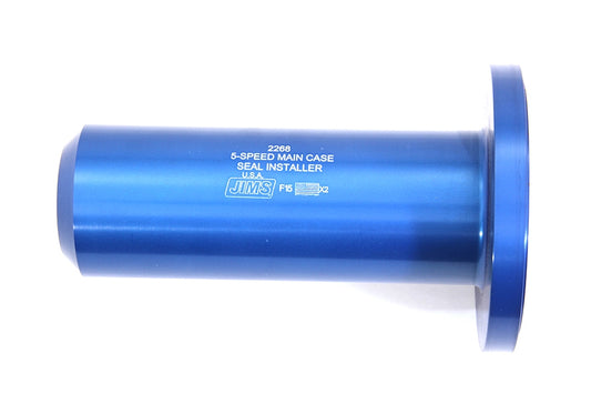 HARLEY Jims Main Drive Gear Case Seal Installer tool fits 1985-2005 FLT,   1991-2005 FXD,   1985-2006 FXST,   1986-2006 FLST,
