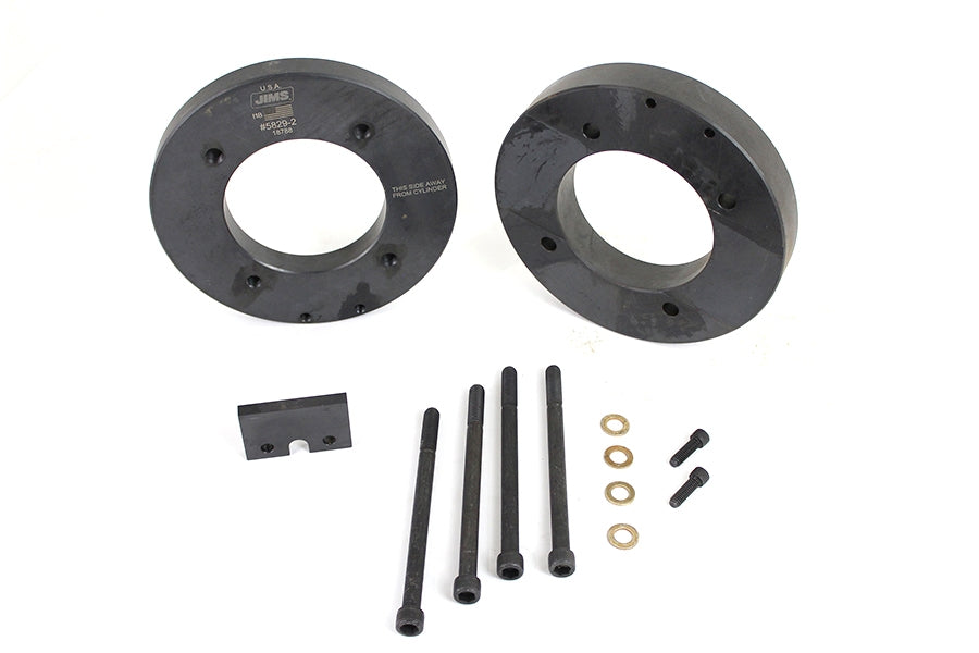 HARLEY Jims M8 Zylinder-Drehmomentplatten-Kit passend für 2017-UP FLT, 2018-UP FXST,
