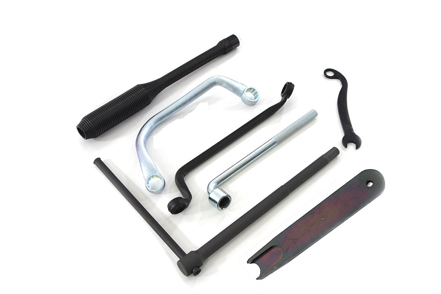HARLEY Schraubenschlüsselsatz im Werksstil passend für 1936-1952 EL, 1941-1984 FL, 1941-1957 G, 1936-1952 W,