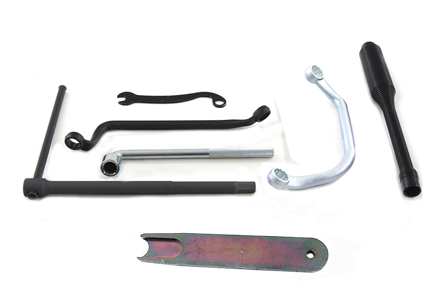 HARLEY Schraubenschlüsselsatz im Werksstil passend für 1936-1952 EL, 1941-1984 FL, 1941-1957 G, 1936-1952 W,