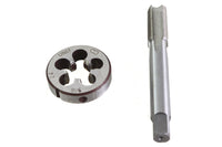 HARLEY 9/16 inch x 24 Tap/Die Tool Set fits 1941-1964 FL,