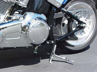 HARLEY Verstellbarer Mittelständer 1992-2007 FXST/FLST Passend für 1992-2007 FXST, 1992-2007 FLST,