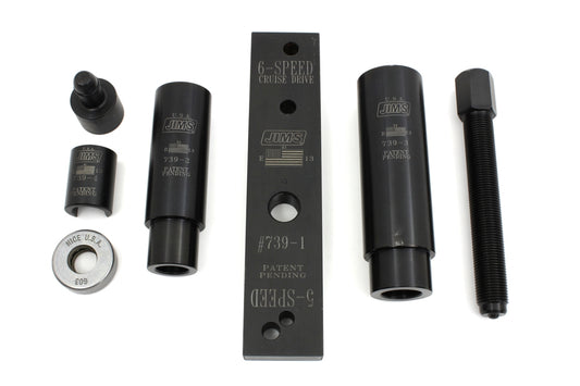 HARLEY Jims Transmission Countershaft Bearing Tool fits 1984-2017 FXST,   1986-2017 FLST,   1984-1994 FXR,   1991-2017 FXD,   1999-UP FLT,