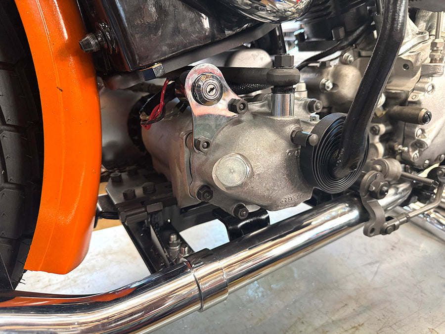 ハーレー レプリカ 4速ジョッキートランスミッション 1936-1940 EL、1937-1948 UL、1941-1951 FLに適合