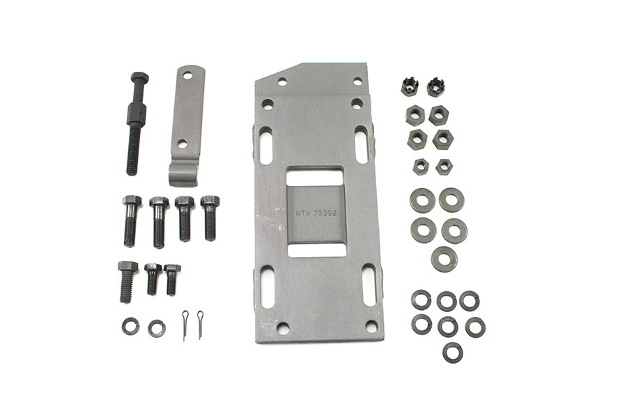 HARLEY Getriebe-Montageplatten-Kit parkerisiert Passend für 1936-1940 EL, 1937-1948 UL, 1941-1964 FL,