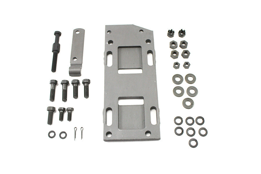 HARLEY Getriebe-Montageplatten-Kit parkerisiert Passend für 1936-1940 EL, 1937-1948 UL, 1941-1964 FL,