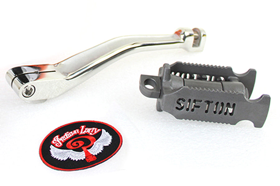 HARLEY Indian Larry Kickstarterarm-Kit Edelstahl, passend für 1954-1985 FL, 1954-1985 FL, 1971-1985 FX