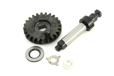 HARLEY Kickstarter Zahnrad und Wellen-Kit Passend für 1936-1940 EL,   1937-1948 UL,   1941-1984 FL,   1971-198
