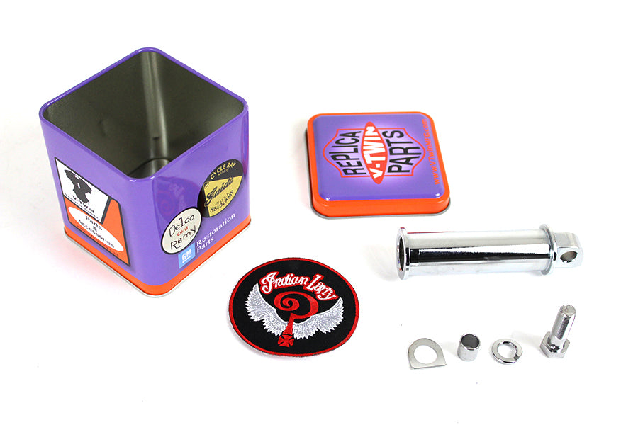 HARLEY Indian Larry Style Spool-Kickpedal Chrom Passend für 1929-1952 WL,   1936-1940 EL,   1937-1948 UL,