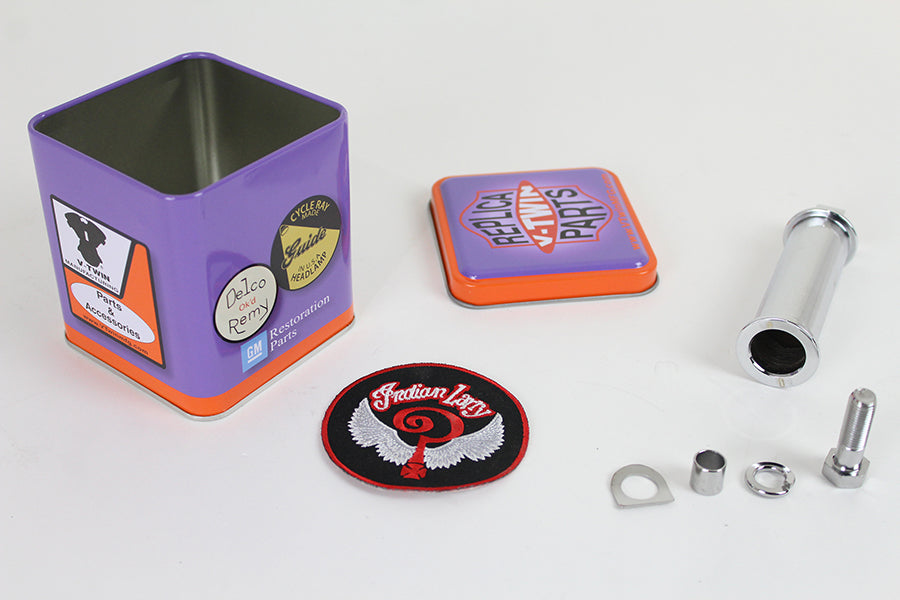 HARLEY Indian Larry Style Spool-Kickpedal Chrom Passend für 1929-1952 WL,   1936-1940 EL,   1937-1948 UL,