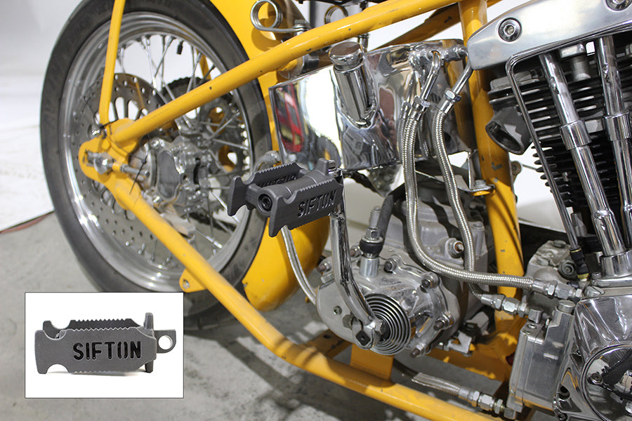 HARLEY Rat-Trap Sifton Kickstarter Pedal parkerisiert, passend für 1941-1984 FL,