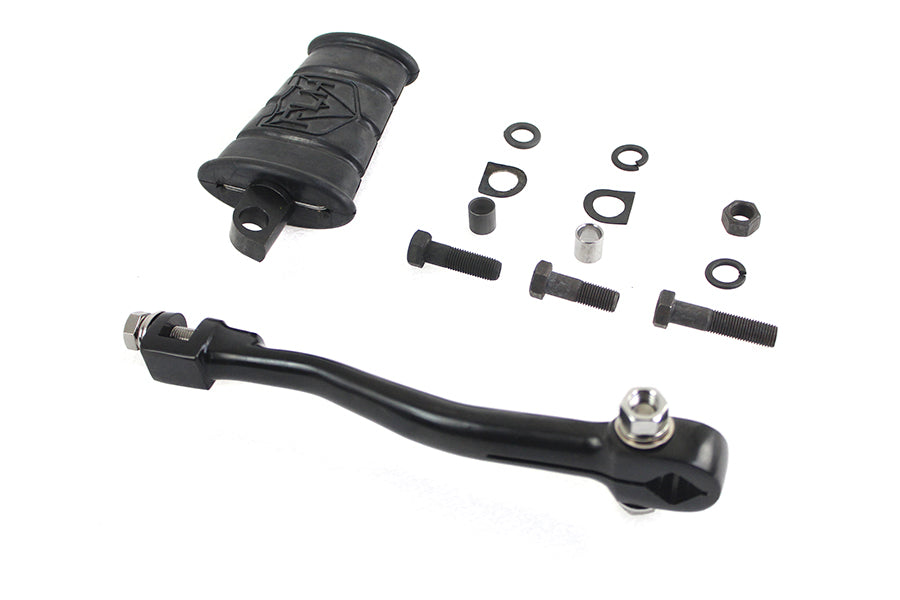 HARLEY FL Kick Starter Armatur Kit Schwarz Passend für 1954-1985 FL, 1954-1985 FL,