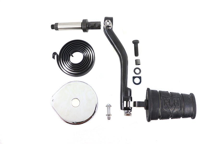 HARLEY Kickstarterwelle Arm und Pedal Kit Passend für 1954-1976 FL, 1971-1975 FX,