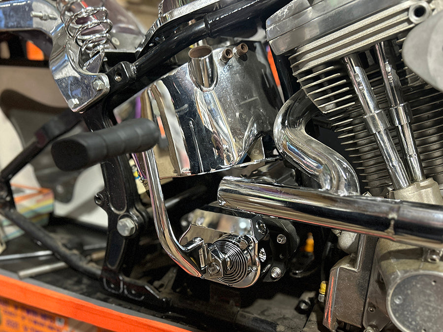 HARLEY Chrom-Kickstarter-Kit passend für 1987-2006 FXST, 1987-2006 FLST, 1991-2005 FXD, 1985-2006 F