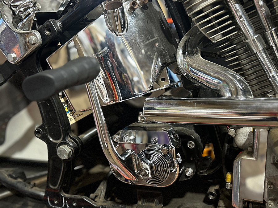 HARLEY Chrom-Kickstarter-Kit passend für 1987-2006 FXST, 1987-2006 FLST, 1991-2005 FXD, 1985-2006 F