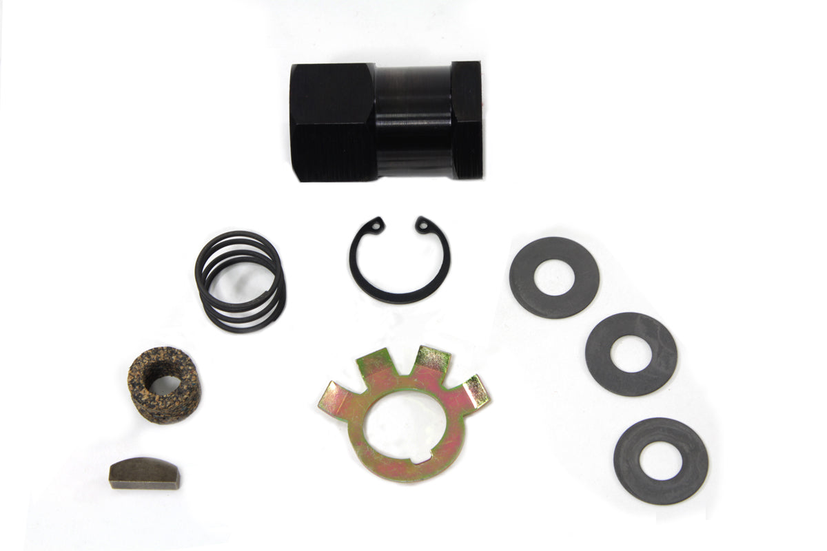 HARLEY Replica Clutch Hub Nut Kit Parkerized fits 1941-1984 FL,   1970-1984 FX,