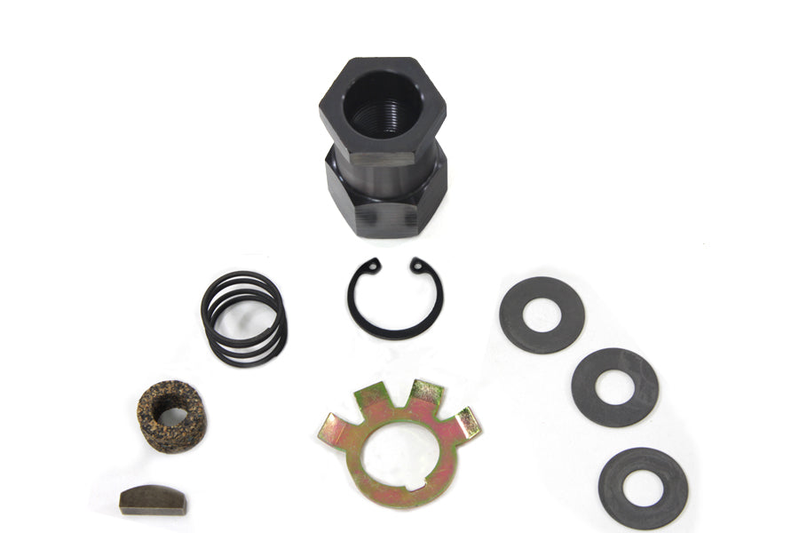 HARLEY Replica Clutch Hub Nut Kit Parkerized fits 1941-1984 FL,   1970-1984 FX,