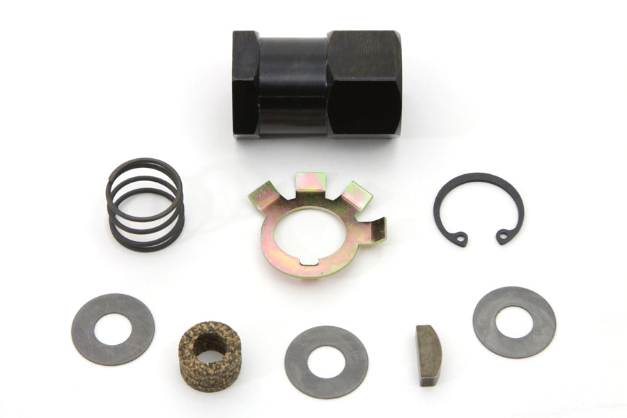 HARLEY Replica Clutch Hub Nut Kit Parkerized fits 1941-1984 FL,   1970-1984 FX,