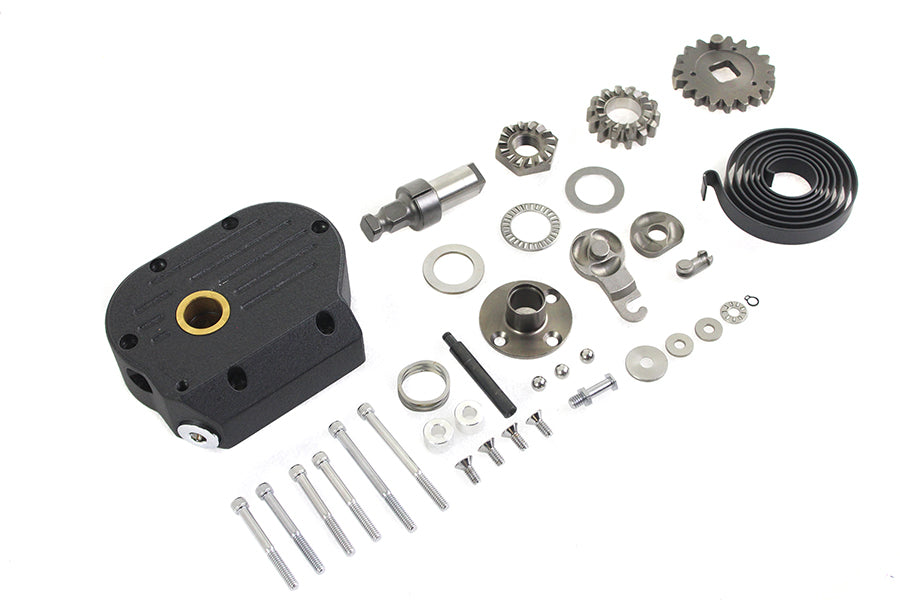HARLEY Kickstarter-Kit Runzel-Schwarz Passend für 1987–2006 FXST, 1987–2006 FLST, 1991–2005 FXD, 1985