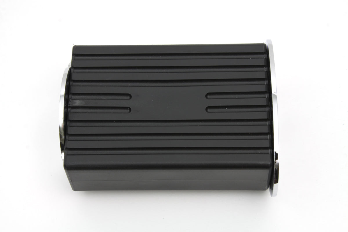 HARLEY schwarzes Kicker-Pedalpolster Passt nur 1941-1984 FL, 1936-1954 EL,