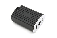 HARLEY schwarzes Kicker-Pedalpolster Passt nur 1941-1984 FL, 1936-1954 EL,