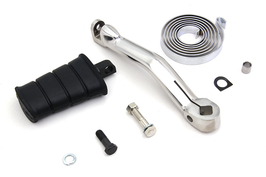 HARLEY Edelstahl Kickstarter-Arm-Kit passend für 1954-1980 FL, 1957-1979 XL,