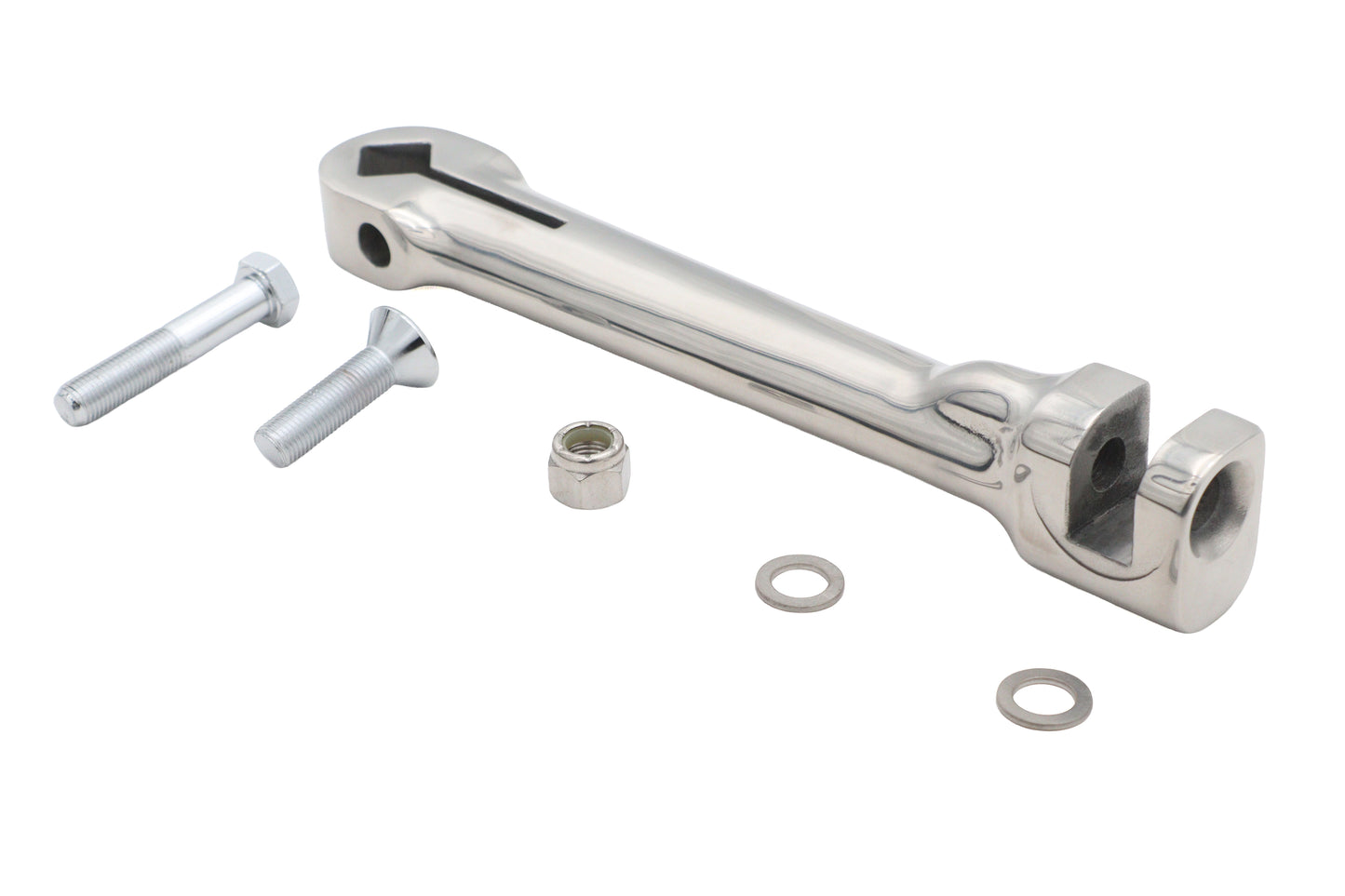 HARLEY Ultima Flat Kick Starter Arm Polished Fits 1954-1984 FL,