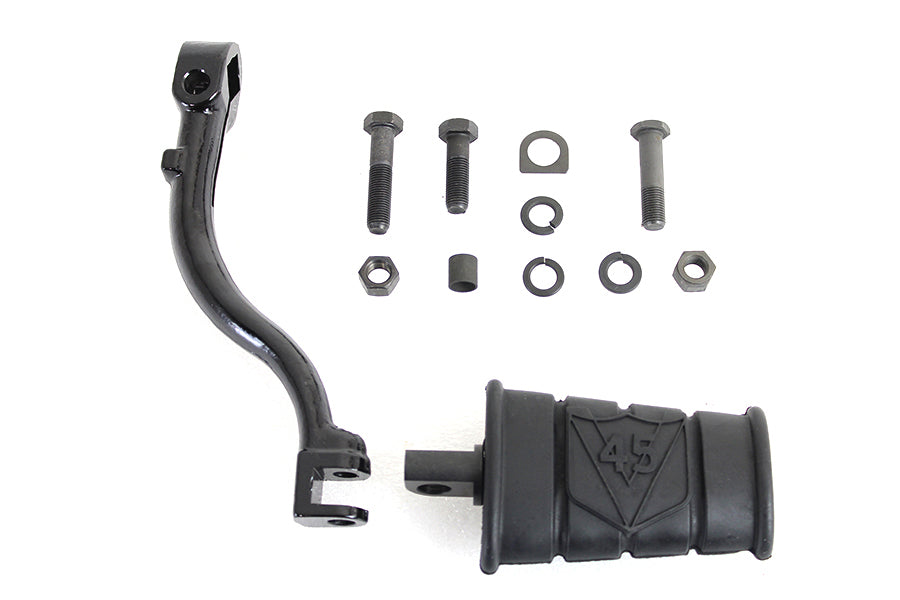 HARLEY Servi-Car Kick Starter Arm Kit Black fits 1938-1973 G,  1970-1984 FL,  1970-1984 FL,