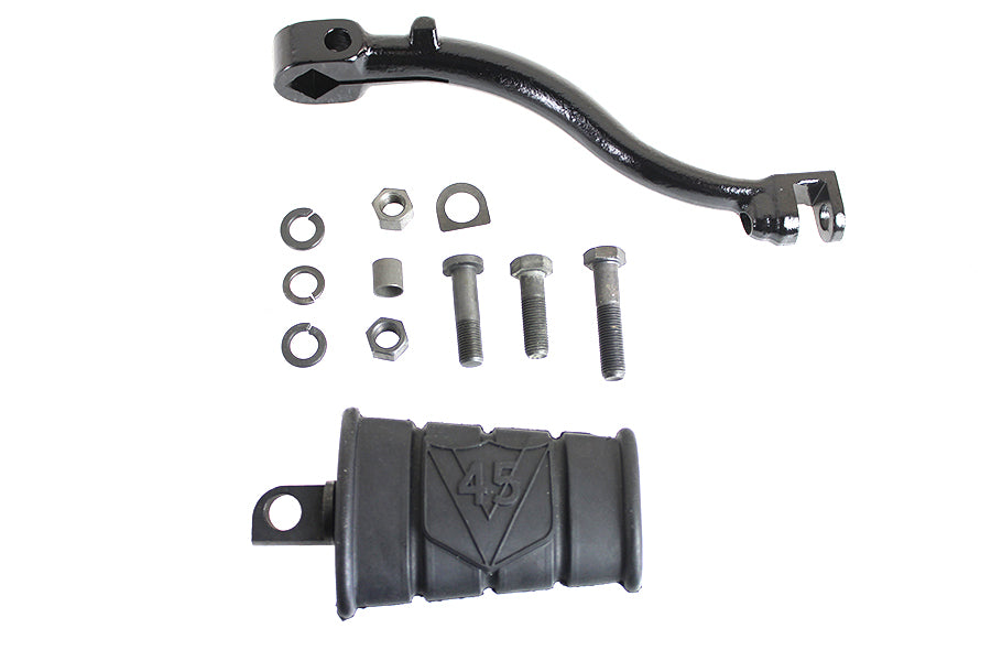 HARLEY 45 WL Kickstarterarm-Kit schwarz passend für 1937-1945 WL,